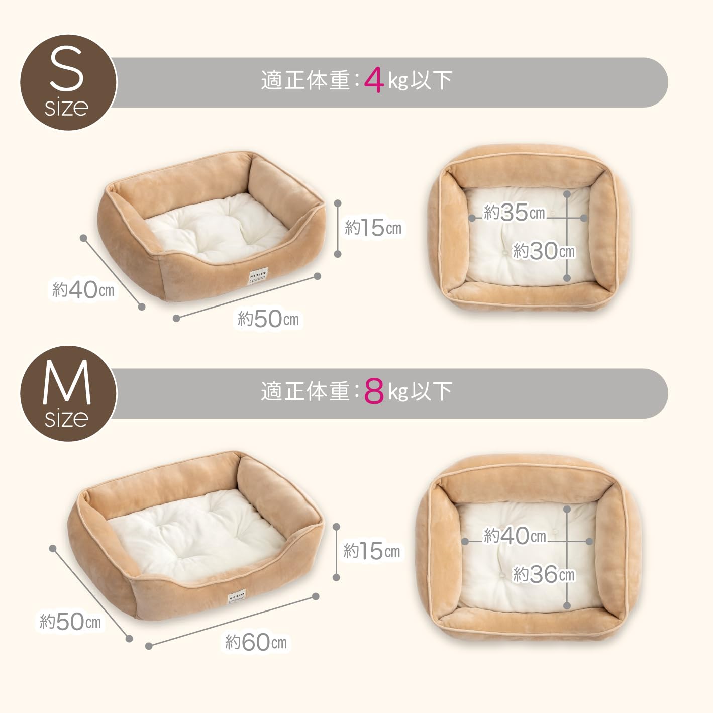 Amazon.co.jp: やみつき触感の もちもち スクエア ベッド 【 洗える