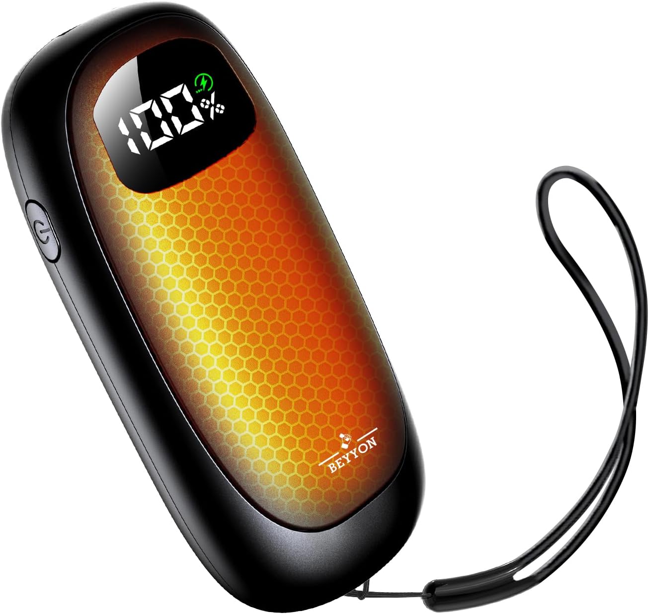 Hand Warmers Rechargeable-Electric Hand Warmers, Max 16 Hrs Warmth Up to 127℉, LED Display & Flashlight, Dual-Side Heating Portable Heater for Golf Hunting Camping for Men Women, Valentine's Day Gifts