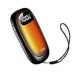 Hand Warmers Rechargeable-Electric Hand Warmers, Max 16 Hrs Warmth Up to 127, LED Display & Flashlight, Dual-Side Heating Portable Heater, Hunting Camping Essentials, Gifts for Men Women Raynauds