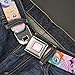 My Little Pony Belt, Seatbelt Buckle Belt, My Litlle Pony Five Pony Poses Pink, 34 to 52 Inches