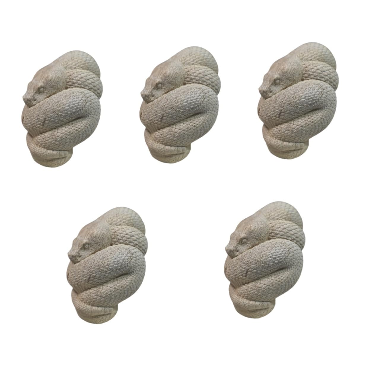 Figurines de serpent pour collection actuelle : lot de 5 cadeaux VOSAREA déco