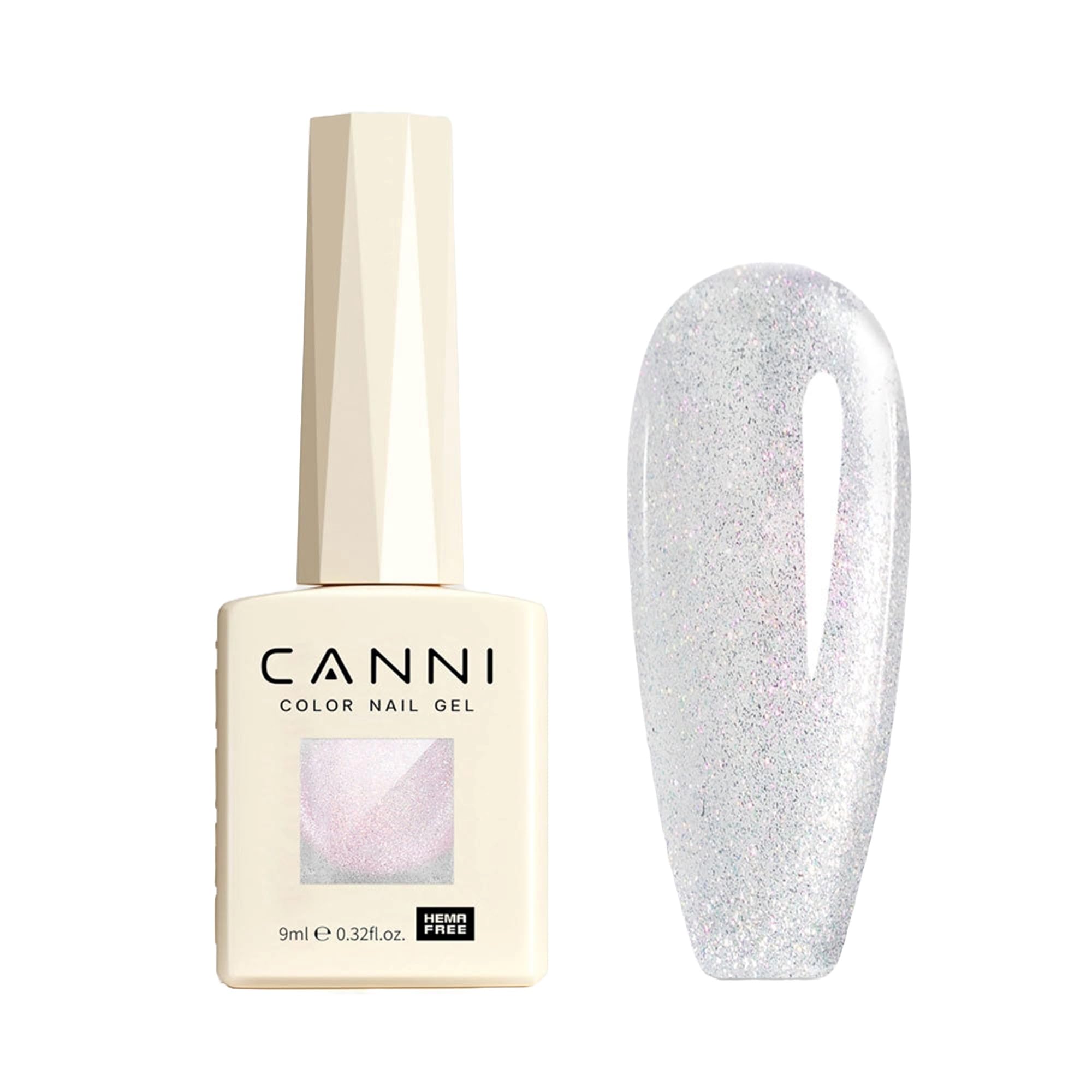 CANNI HEMA FREE Cat Eye Gel Nail Polish - Pink Planet Cat Eye Series Nail Gel Polish Soak Off LED Nail Art Starter Manicure Salon DIY at Home (CE-8009, 9ml)-image-39