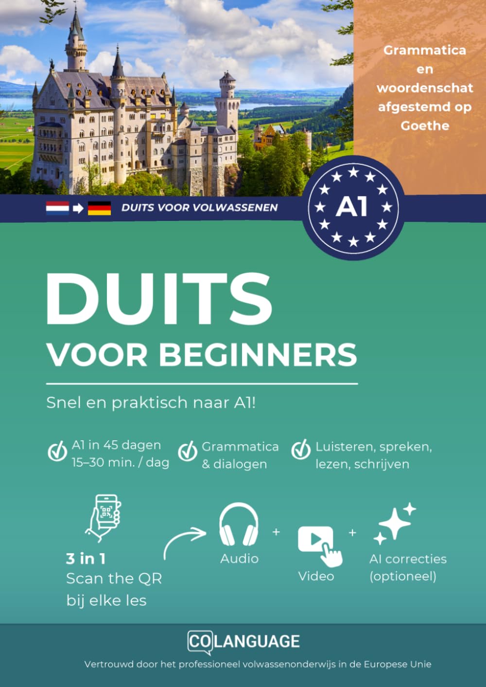 Duits voor beginners - Snel en praktisch naar A1!: Duits leren via audio, grammatica en dialogen! Een ideale cursus als zelfstudie of gebruik met een ... 1 (Duits leren voor volwassenen)