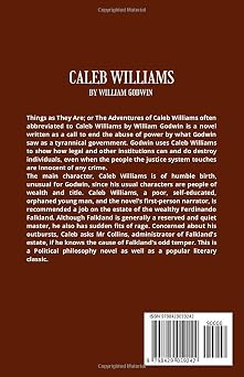 Caleb Williams or Things As They Are: The 1794 classic novel by William Godwin (Annotated)