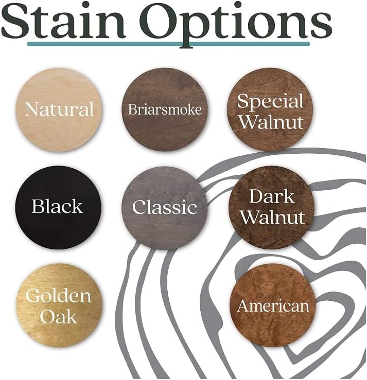 Customized Nursery Name Sign, Choice of Stain & Colors, 12" 18" 24", Wood Wall Art for Children & Kids Rooms, Baby Shower Gifts, Gender Reveal Decoration, Home & Bedroom Decor, Hickory Hollow Designs - Image 3