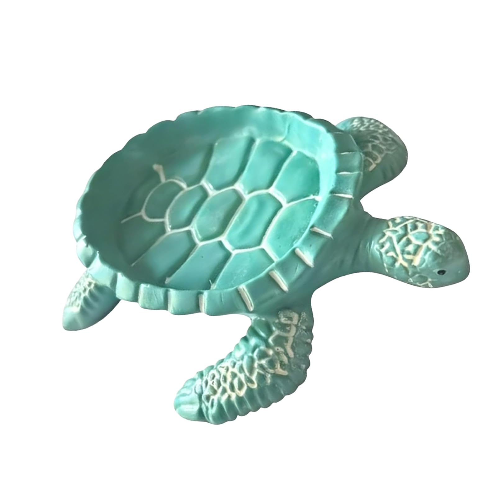 Creative Blue Turtles Soap Holder Draining Easy Installation Kitchen Sink Mount with Drain Holder Draining Tray Container for Kitchen Sink Bathroom