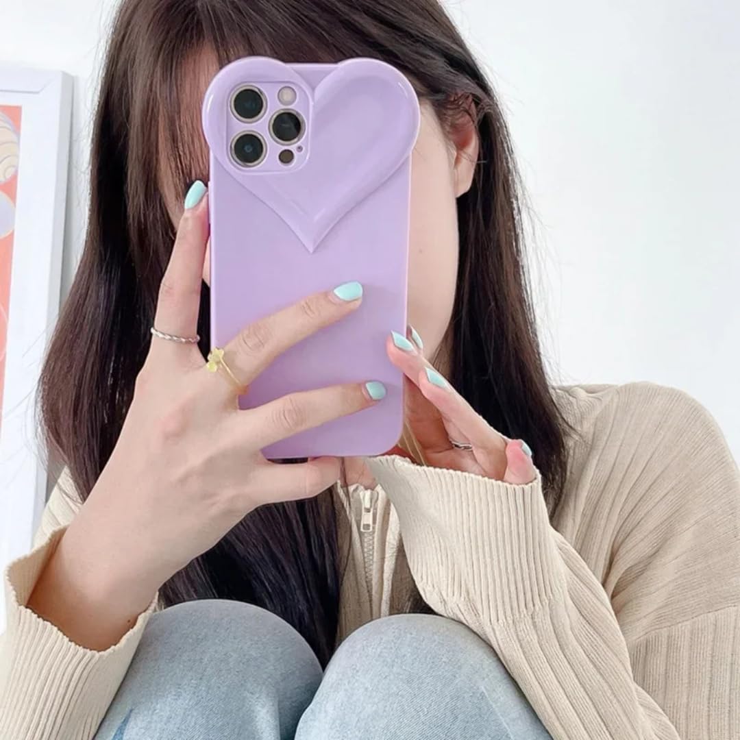 Coque antichoc iPhone 13 Pro Max violette pour éviter les bris d'écran - 5