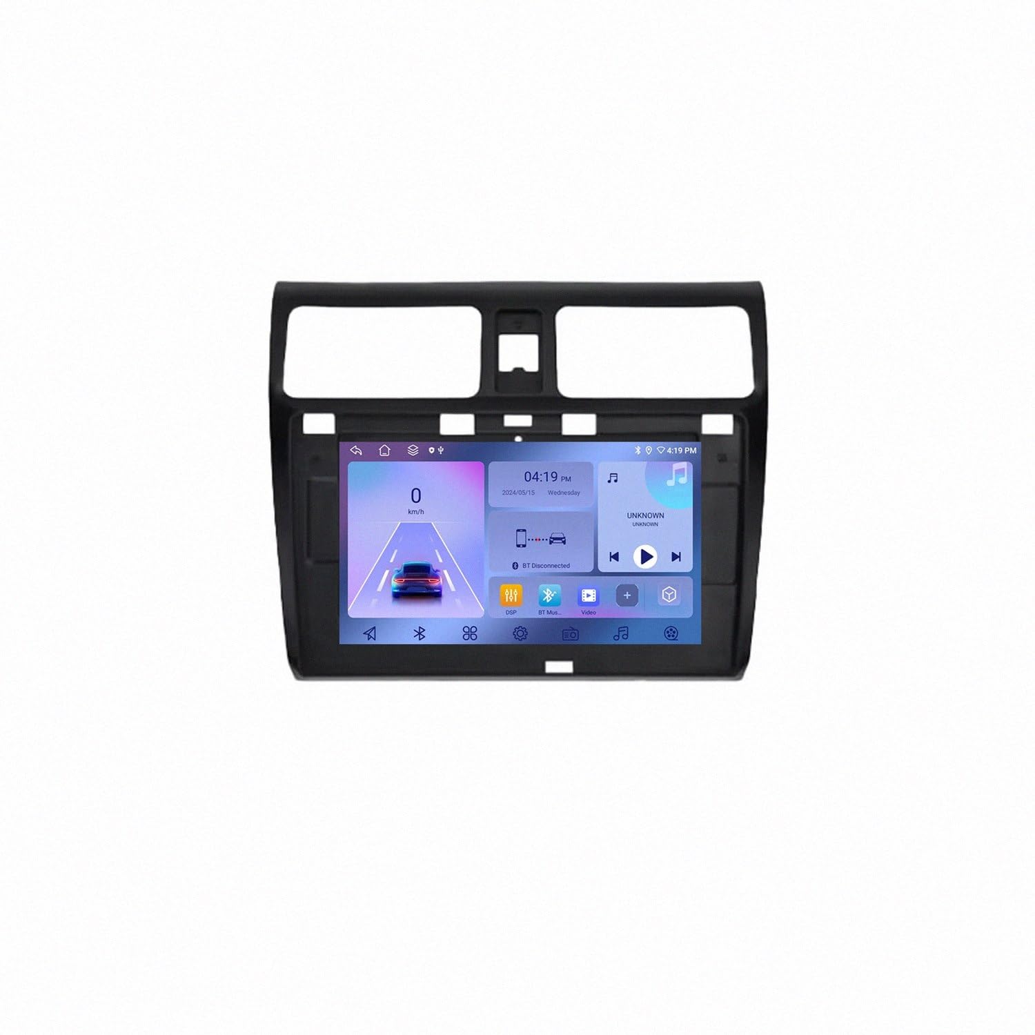 Navegador GPS para coche Suzuki Swift 2003-2010 con mapas de la UE y código postal, 4 Nuclear 8