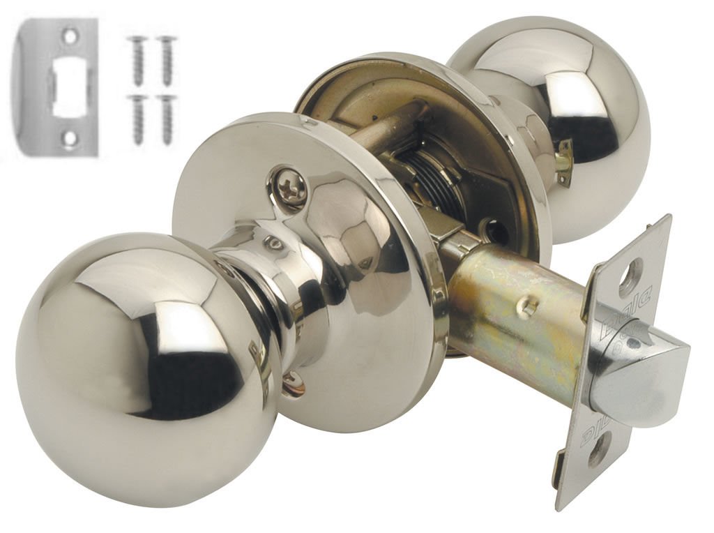 bala passage door knob set polished stainless steel