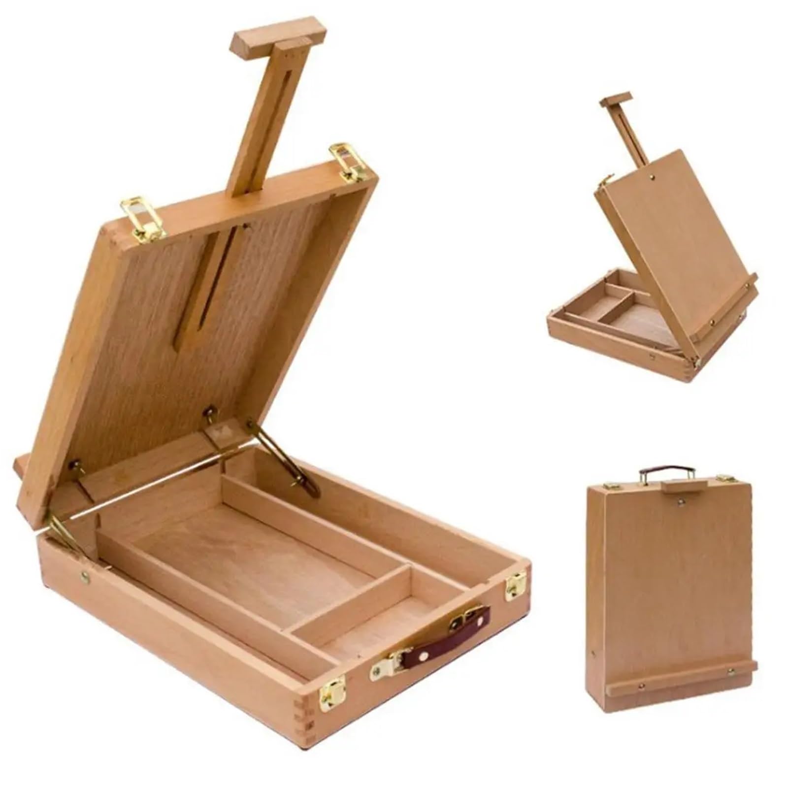 Boîte à croquis de table en bois réglable pour Débutants Artistes