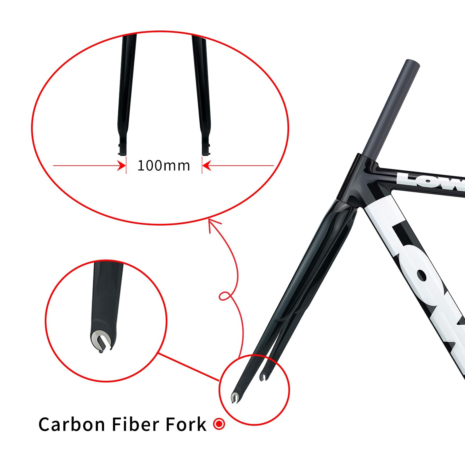 700C Cuadro De Bici De Piñón Fijo Con Horquilla De Carbono 53/55/57cm | Freno De V Y Liberación Rápida 100/120mm, Marco De Bicicleta De Pista De Carreras De Aluminio