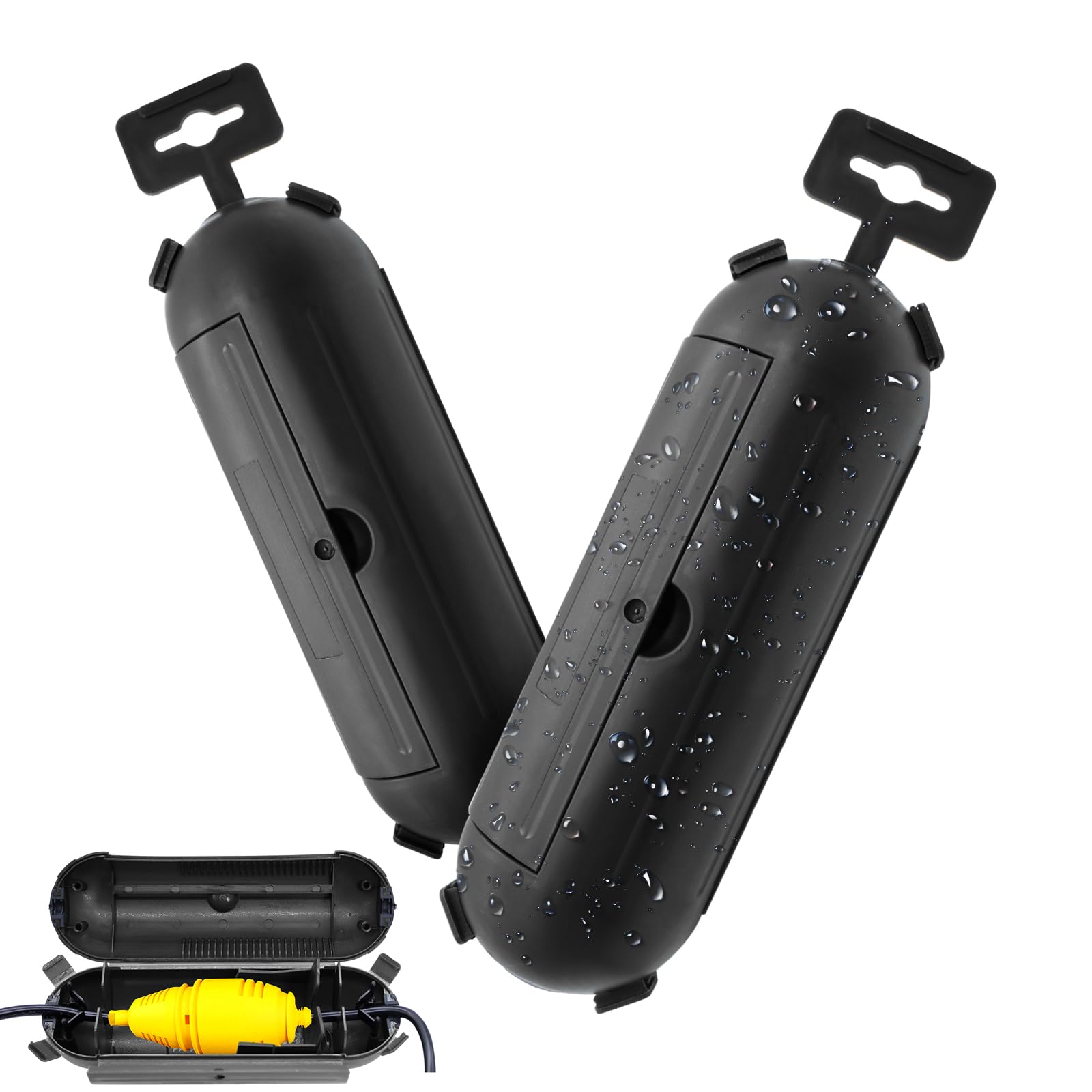 2 Scatole Cavi Impermeabili IP44 - Connettori Esterni Antiurto E Antipioggia - Foto 9