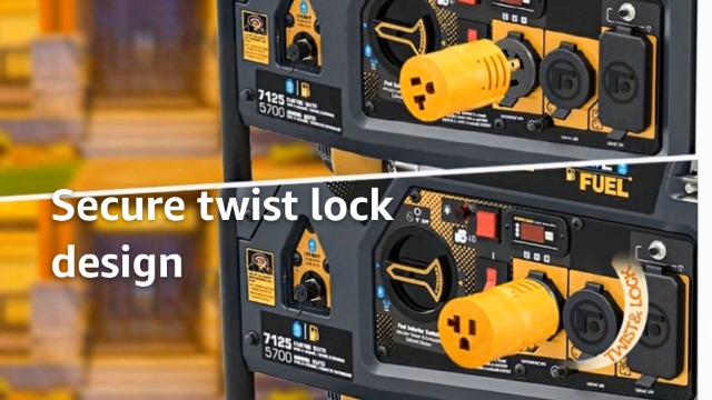 Amazon.com: 30 Amp to 110 Adapter, L5-30P Twist Lock to 5-15R/5