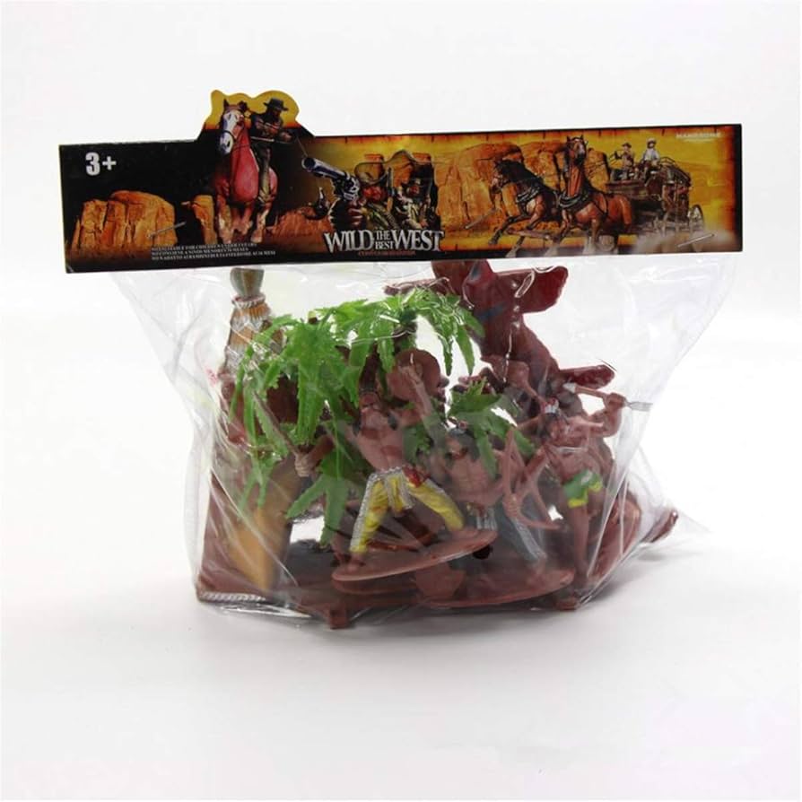 Amazon.co.jp: Genericインディアン部族モデル、13個/セット