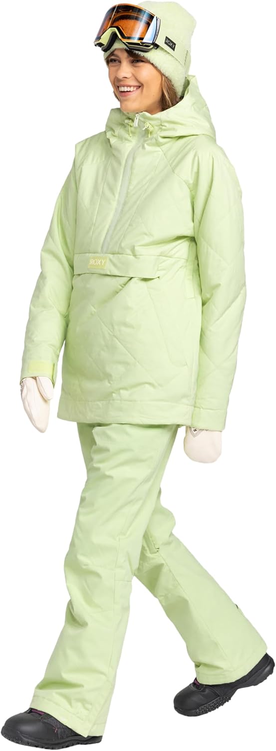 Roxy womens Radiant Snowboard Jacket – 10k Waterproof Insulated Snow Jacket, Pfas-free - Image 8