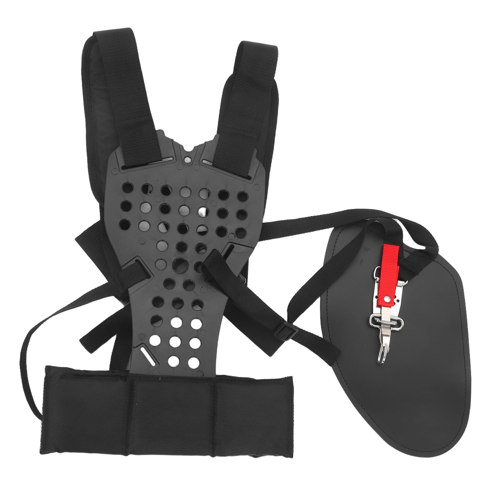 Tracolla del Trimmer in Accessori per Tagliasiepi Cinghia per Tosaerba da Giardino Cinghia del Trimmer di Cintura di Rifinitura Regolabile Tracolla Bordata Black