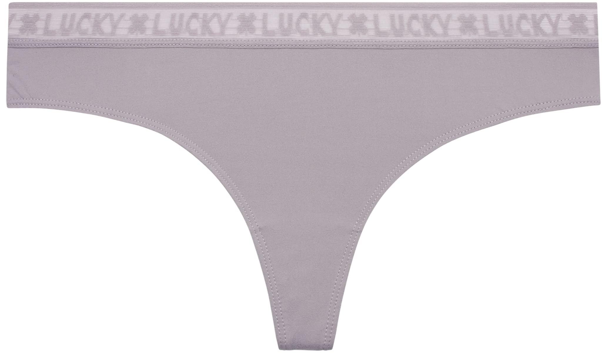 Lucky Brand Paquete de 10 bragas tipo tanga para mujer