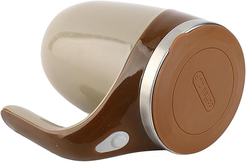 Miniatura 8 de Agatige Taza de café con agitación magnética automática, taza de café autoagitada, taza de mezcla eléctrica de acero inoxidable para leche, cacao y