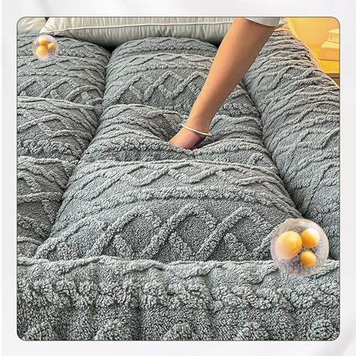 Japoński materac futon, miękkie składane łóżko, przenośny futon, do domu, pokoju gościnnego, akademika, na kemping i podróż, wygodne i wszechstronne rozwiązanie do spania