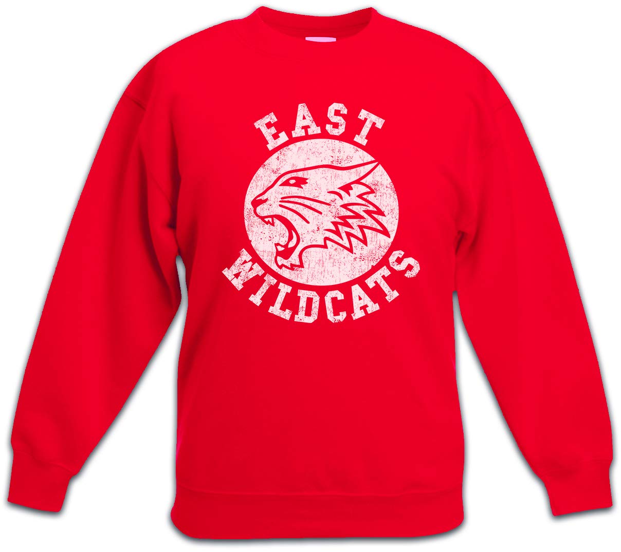 Sweat-shirt pullover rouge enfants 6 ans style collège Urban Backwoods - 3