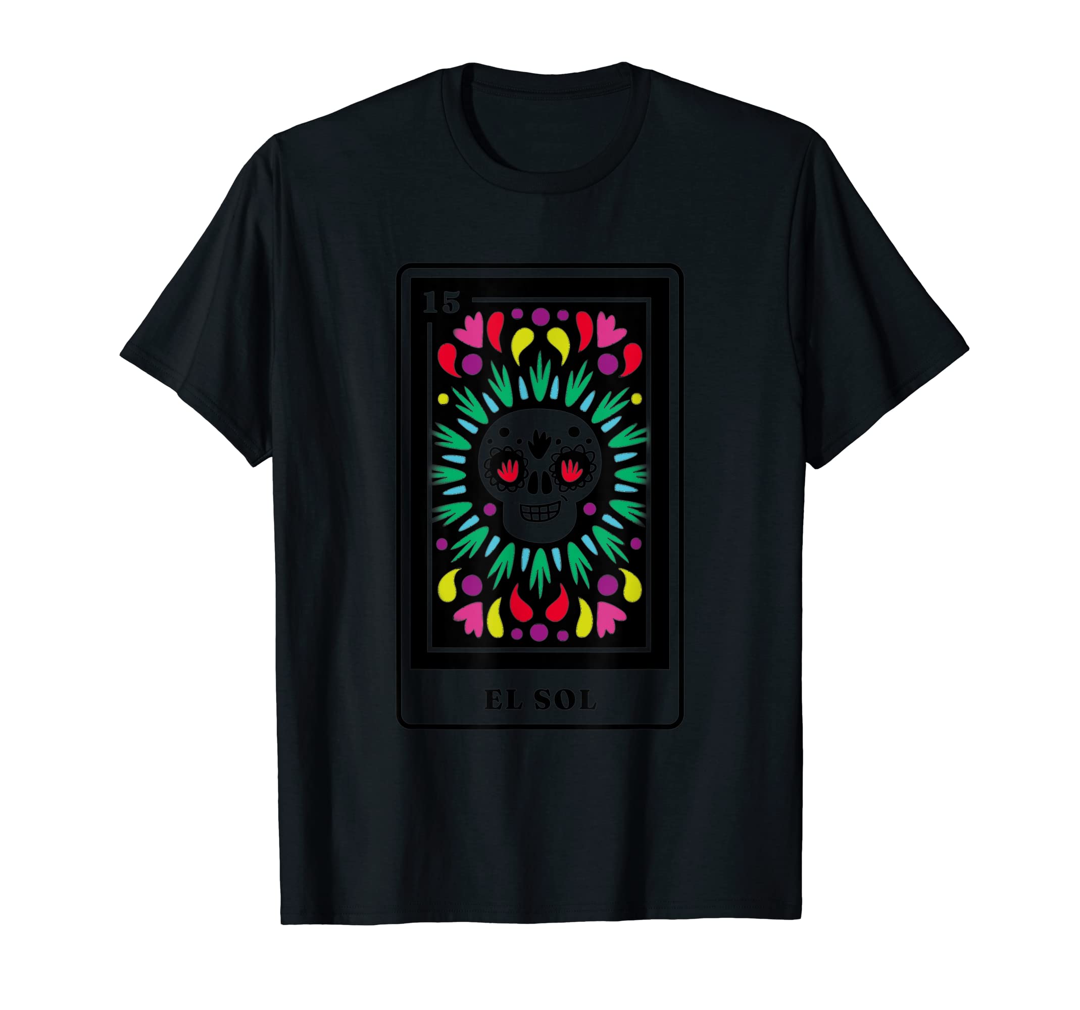 El Sol Tarot Mexican gift store motif graphic desiEl Sol Tarot Mexican T-Shirt