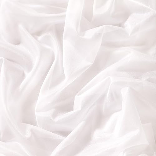 Miniatura 2 de Socomi 10 caminos de mesa de gasa blanca de gasa como camino de mesa de boda de 120 pulgadas de largo, bohemio, rústico, para decoración de