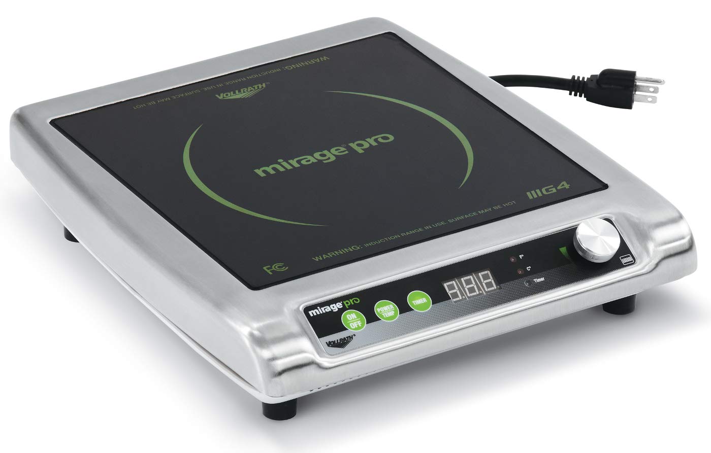 Vollrath 59500p Mirage Pro Countertop Induction Range Cooker 120