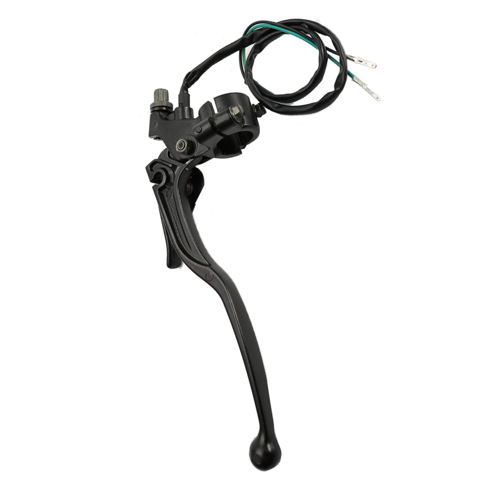 EBTOOLS pour poignée Frein Quad Levier de Frein de stationnement à poignée 7/8 "pour Quad ATV Leviers d'embrayage et de Frein pour VTT, Levier de Frein Main p