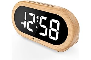 uscce Small Digital Minimalist Alarm Clock