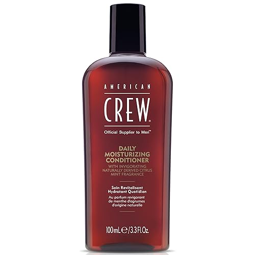 Miniatura 6 de American Crew Acondicionador para hombres, hidratante diario, derivado de forma natural, fórmula vegana, fragancia de menta cítrica, 15.2 onzas