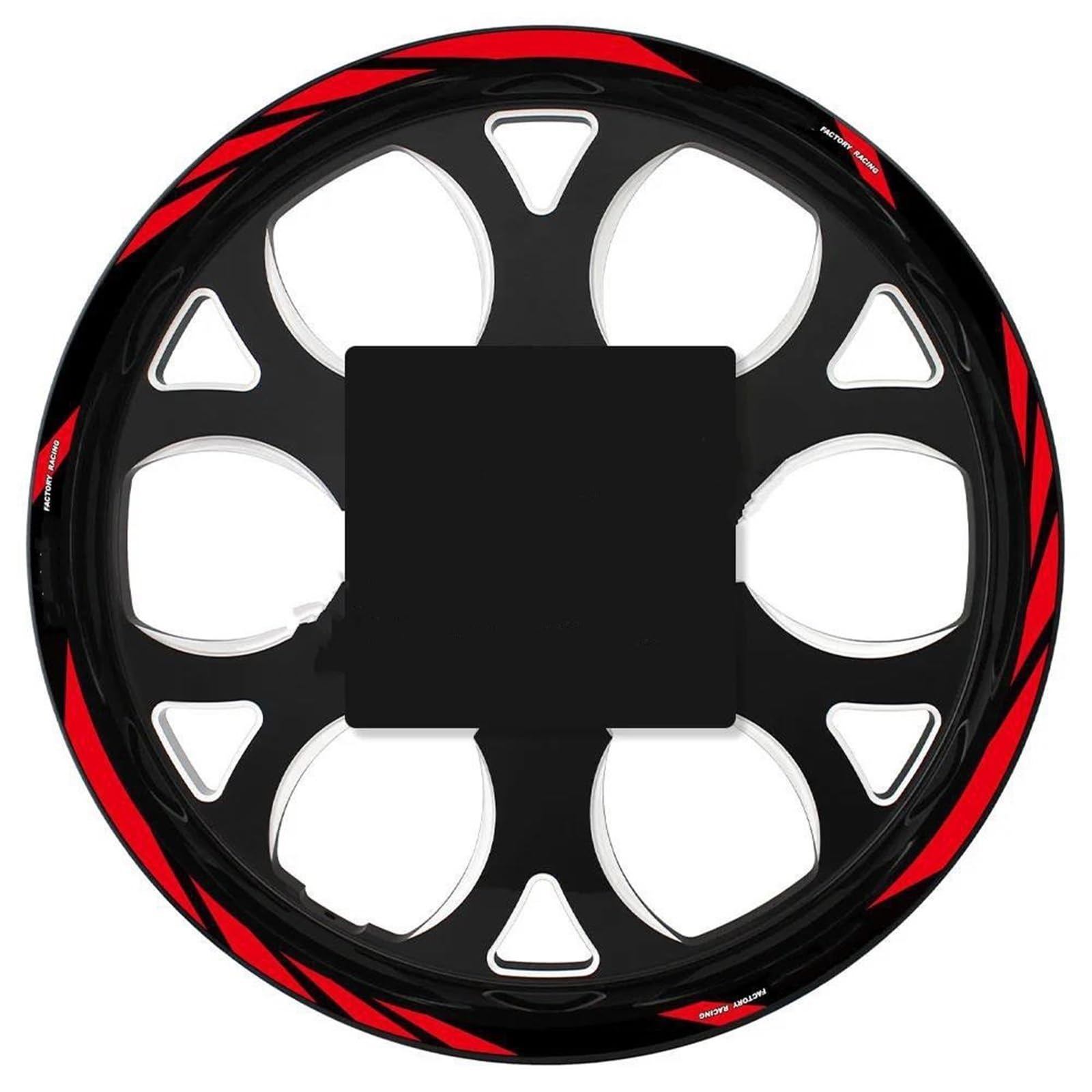 Motorcycle Reflective Wheel Stripe Sticker Set Waterproof Rim Decals for CBR 650R 600 RR 1000RR 650F 500R
