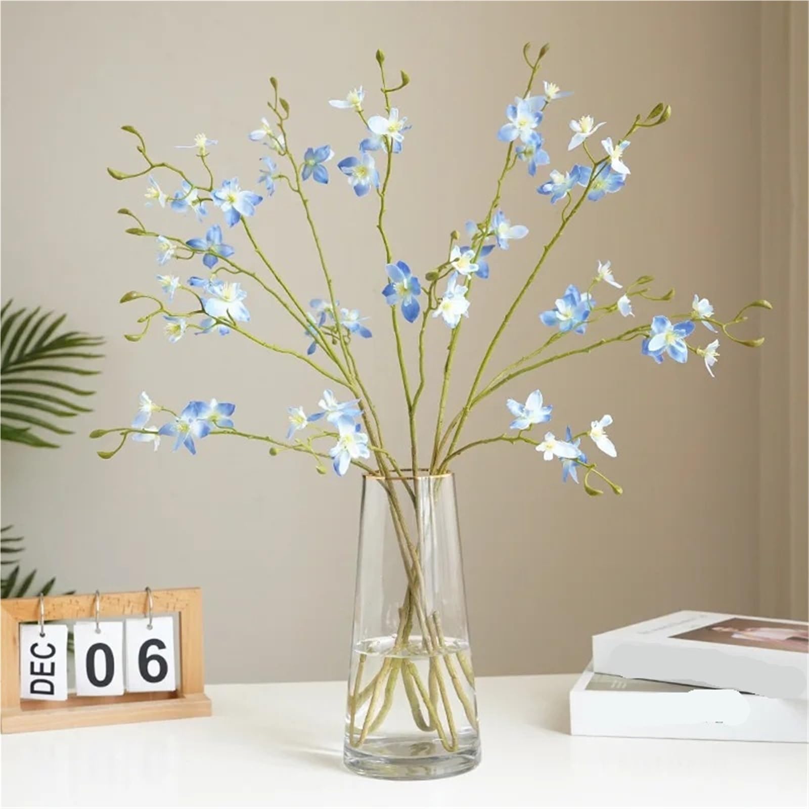 Künstliche Delphinium Simulation 3-Gabel-Hyazinthe Delphinium