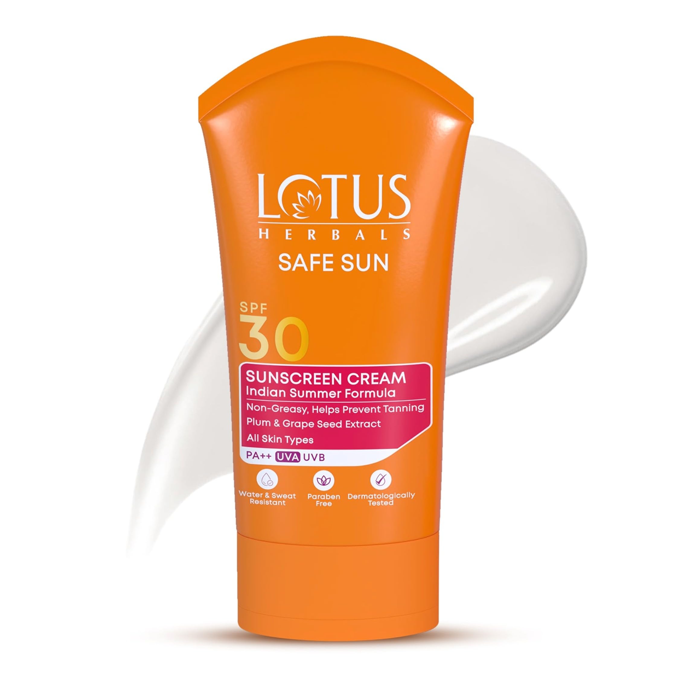 Lotus Herbals Safe Sun Block Cream SPF 30, 100g