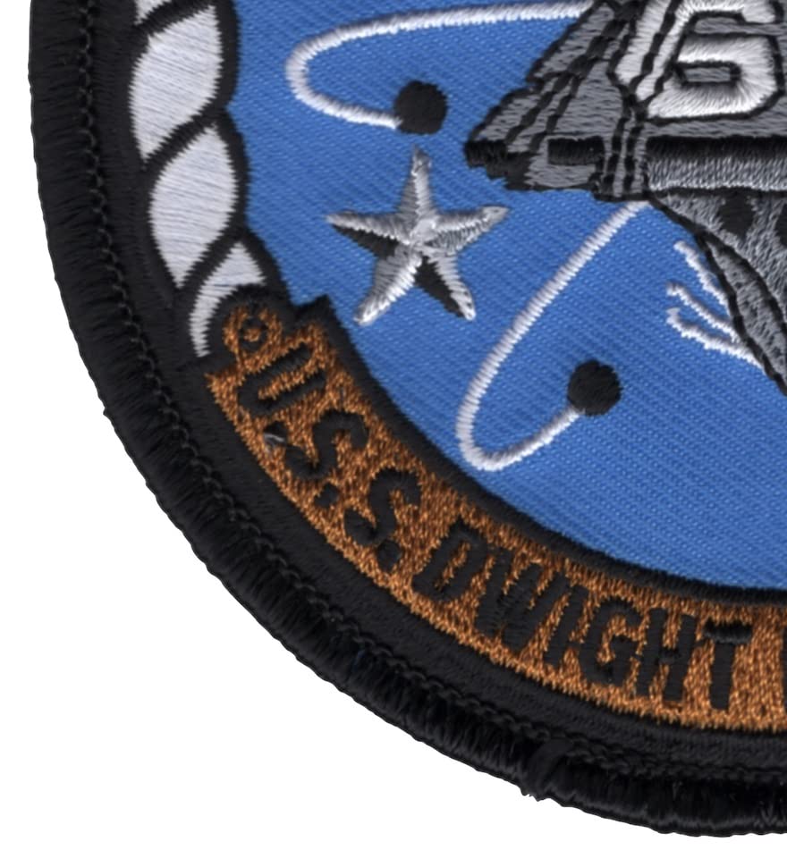USS Dwight D. Eisenhower CVN-69 Ship Patch | Flying Tigers Surplus-420599