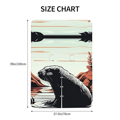 Miniatura 5 de Baby Car Seat Canopy Cover for Mom, Soft Breathable Nursing Breastfeeding Covers Multi Use Stroller Sun Shade Newborn Shower GiftBlack Beaver