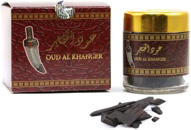 Encens Oud Al Khanjar - Bakhour de qualité supérieure avec bois d'agar et musc - 50g