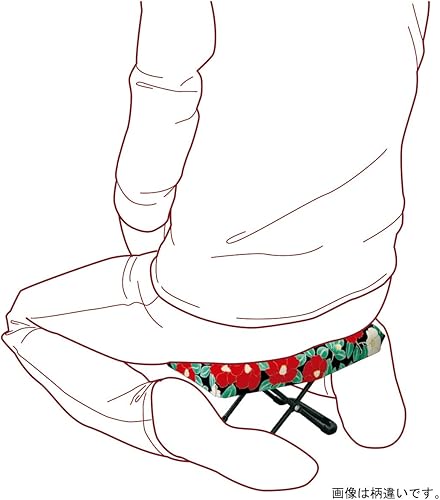 Miniatura 3 de Rei Seiza Chair, Foldable, Portable, Loose Size, Cherry Blossom