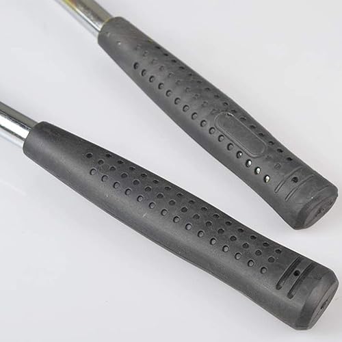 Miniatura 4 de Mazo de goma que no deja marcas, martillo de acero con mango de goma antideslizante para proyectos de bricolaje, manualidades, carpintería e