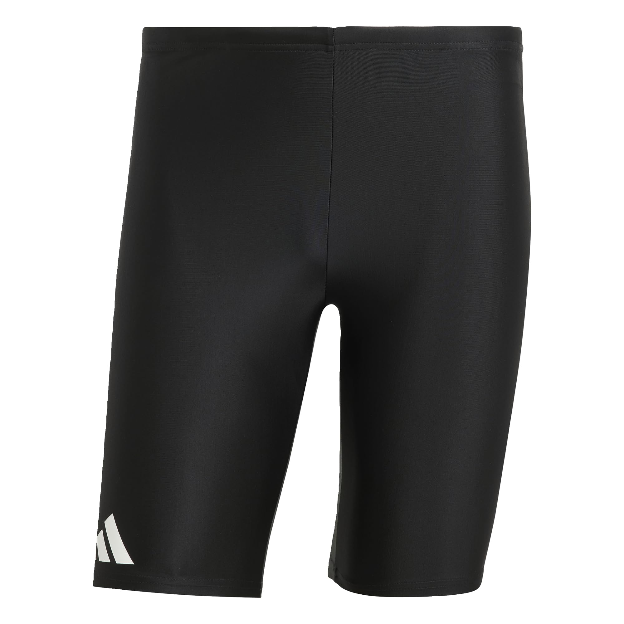 adidas Men's Solid Swim Jammers, Black/White, 34