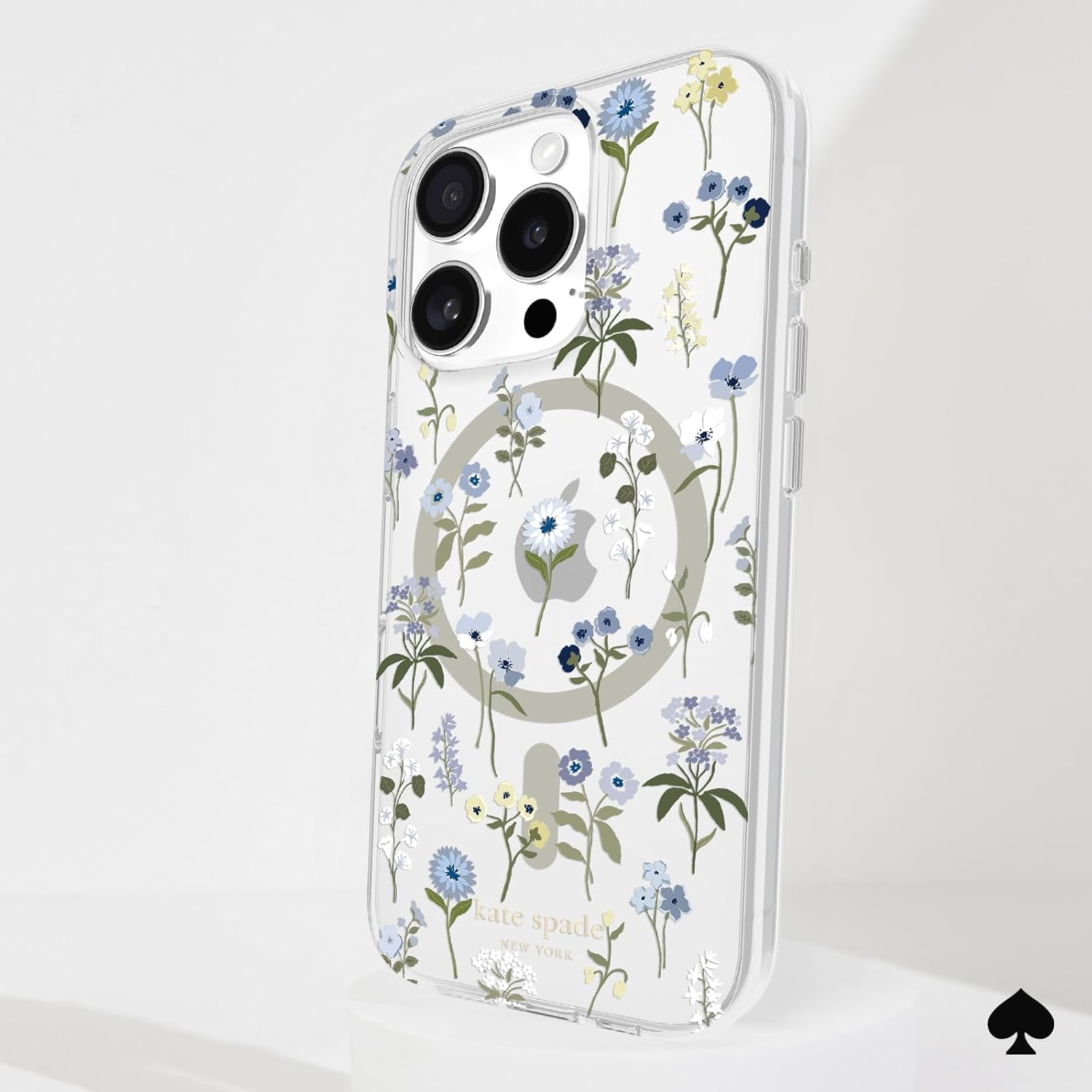 kate spade new york iPhone 16 Pro Case - Compatible with MagSafe - Designer Phone Case - Precious Bloom - Image 8