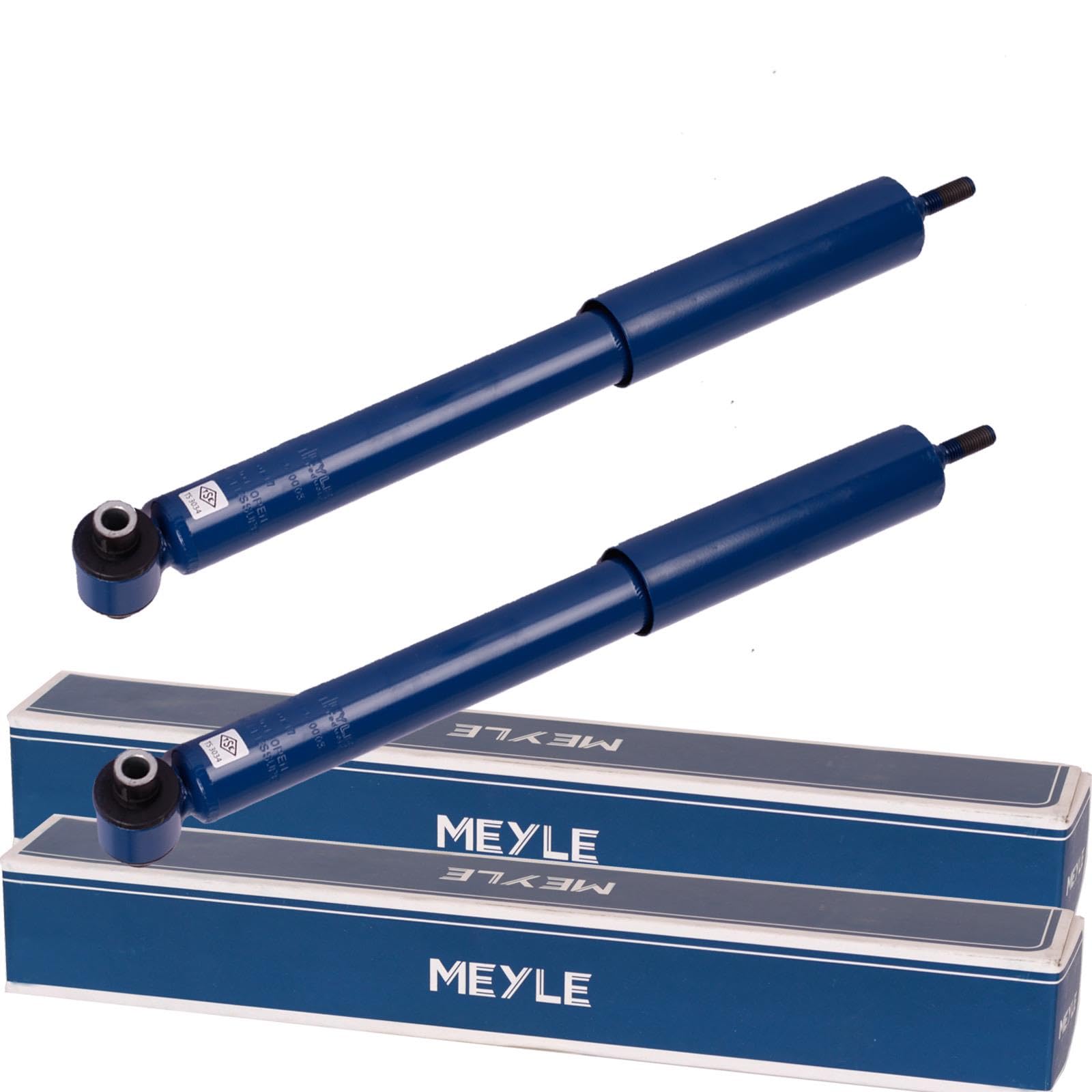 2x Meyle Stoßdämpfer + Domlager Hinterachse | passend für 5er Touring (F11) Kompatibel mit 5 Touring (F11)