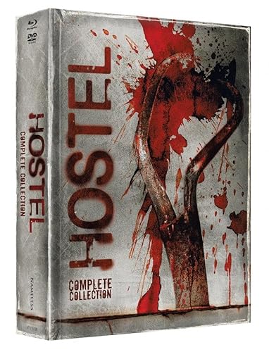 Hostel 1-3 - 8-Disc Big Mediabook (wattiert Cover B) - B-Ware ohne Limitierungsnummer (Blu-ray)