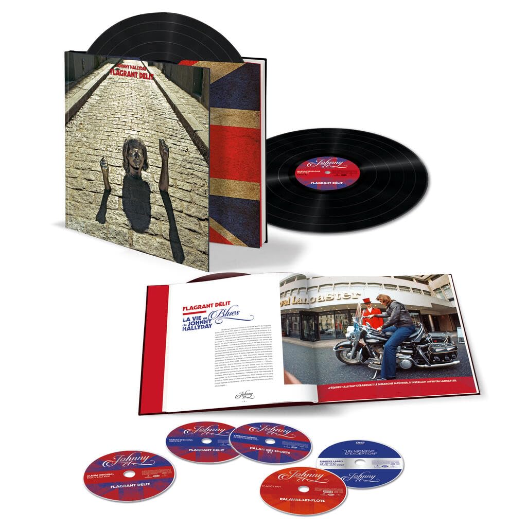 Johnny 71 Coffret Super Collector 2 LP 4CD DVD Tirage limité Numéroté