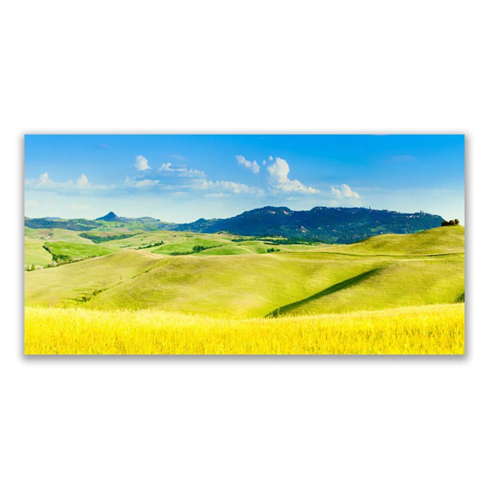 Toile paysage montagnes Tulup pour salon moderne et décoration murale grand format