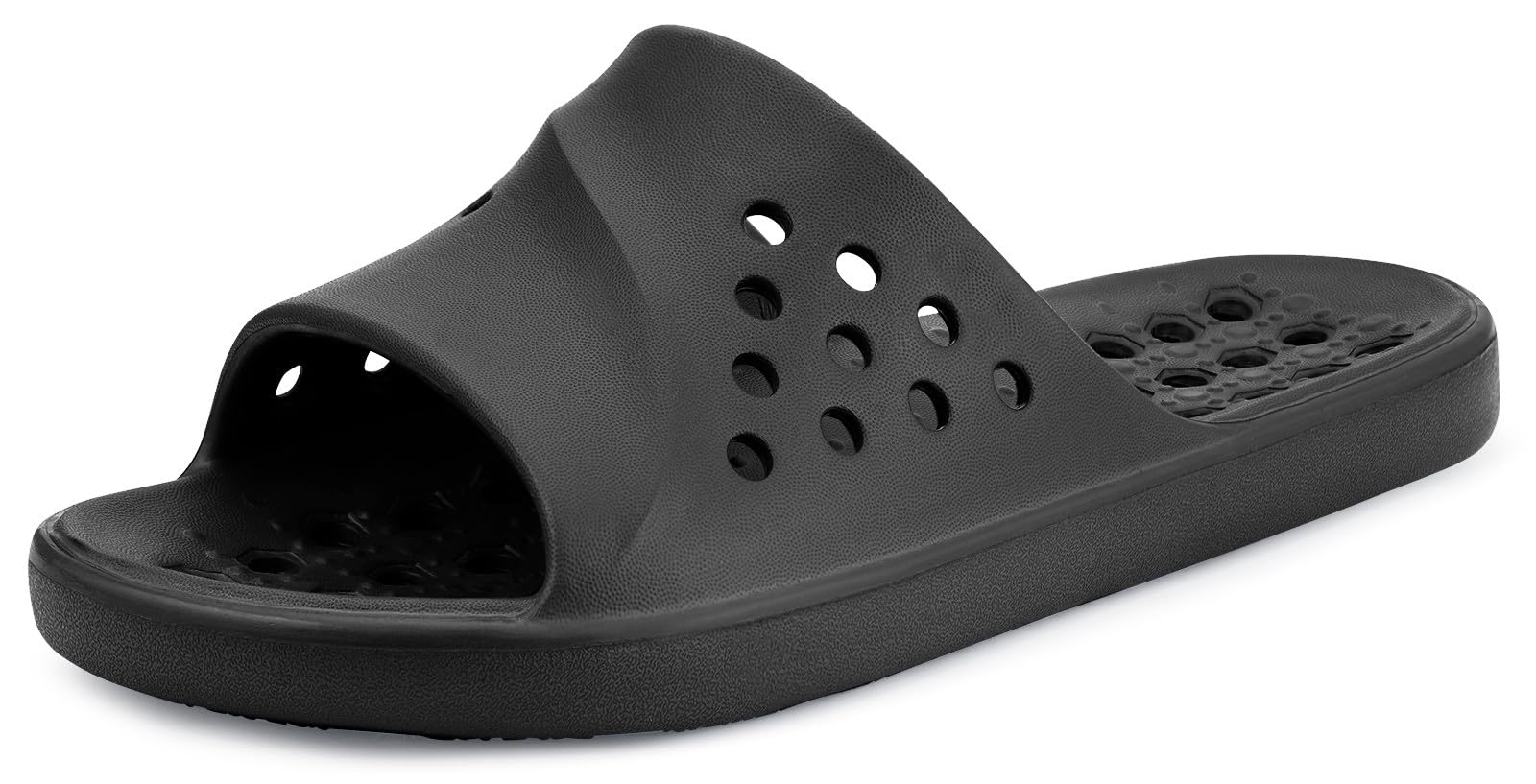 Gaatpot Zapatillas de Baño con Orificios de Drenaje para Hombre y Mujer, Antideslizantes,Secado Rápido — view 2