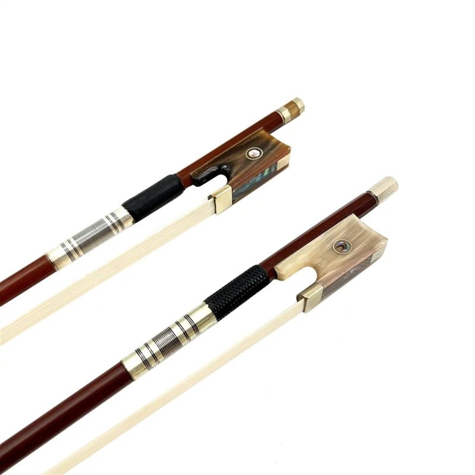 Student archetto violino 1 Pz Bastone Rotondo In Legno Brasiliano 4/4 Arco Per Violino Arco Per Violino Arco Per Bastone Rotondo Crine Di Cavallo Siberiano