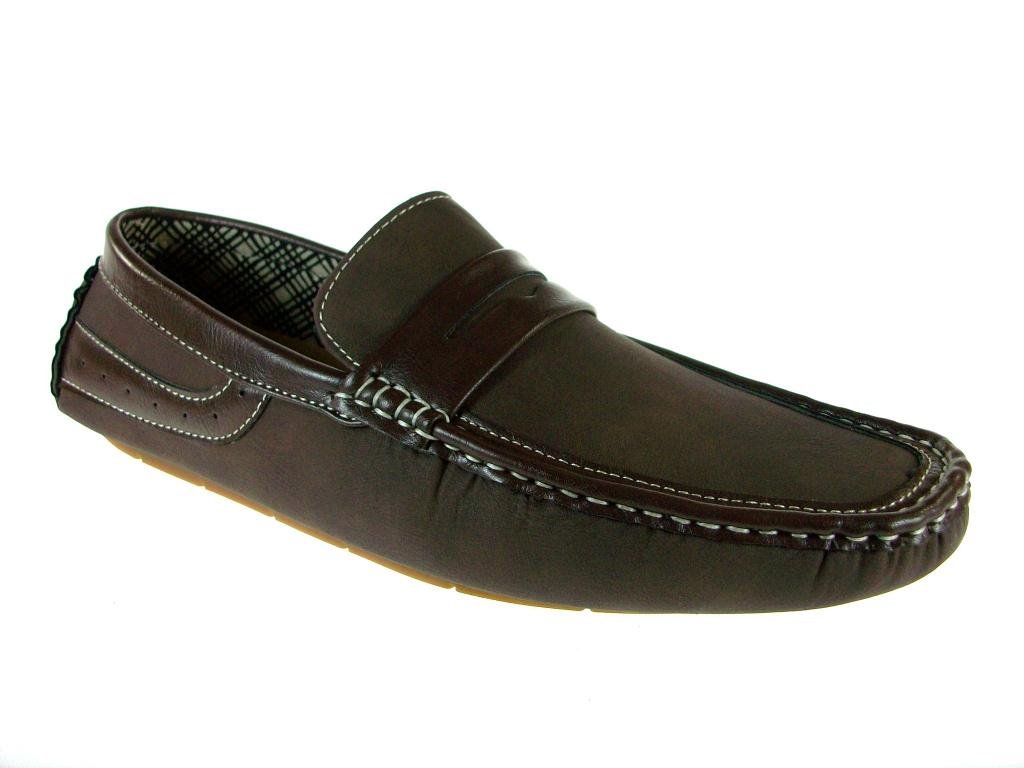 Saminto Laurenzini Men's L333 Casual Slip on Penny Loafer