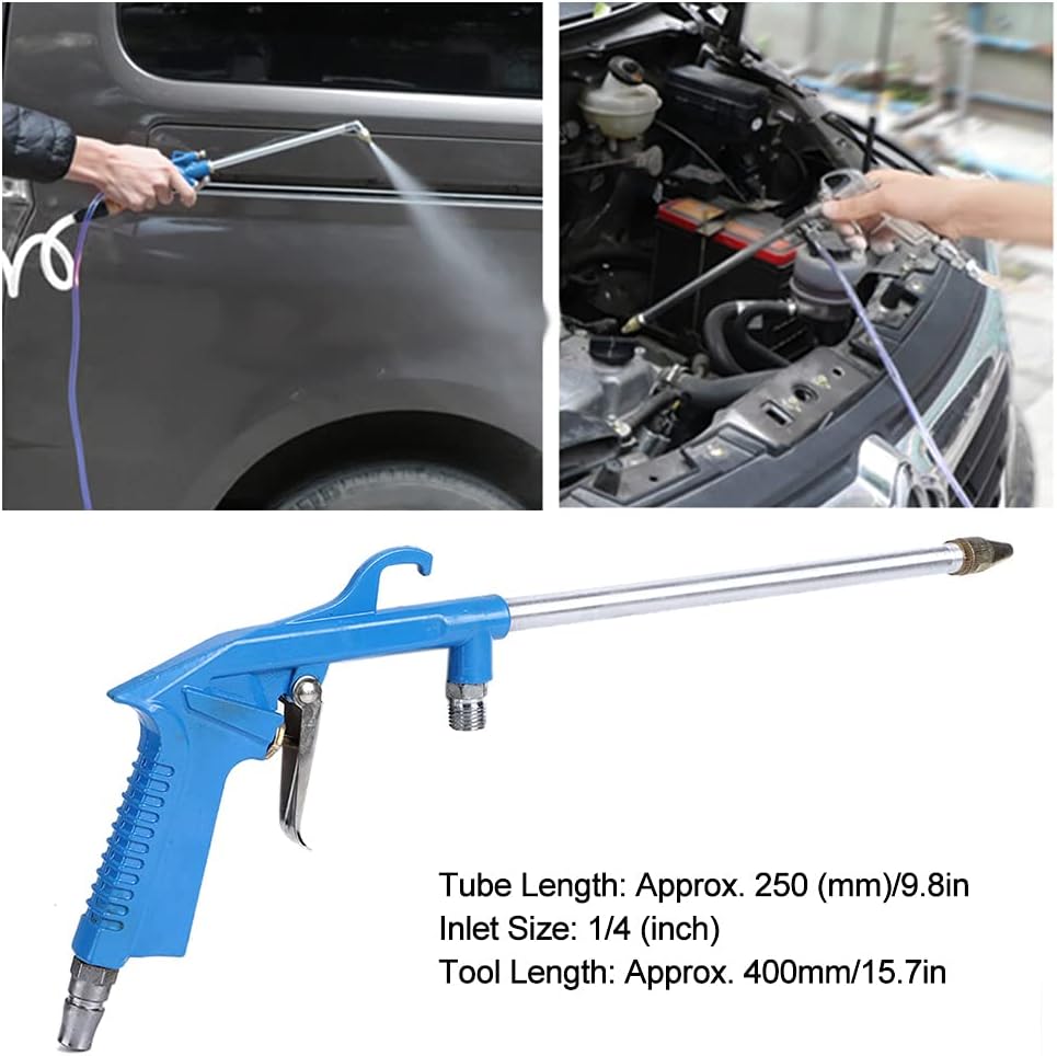 Pneumatic Cleaning Tool,AD 25 Car Engine Dust Cleaner Tools Auto Water Cleaning Nozzle Hose Wash Spray Universal