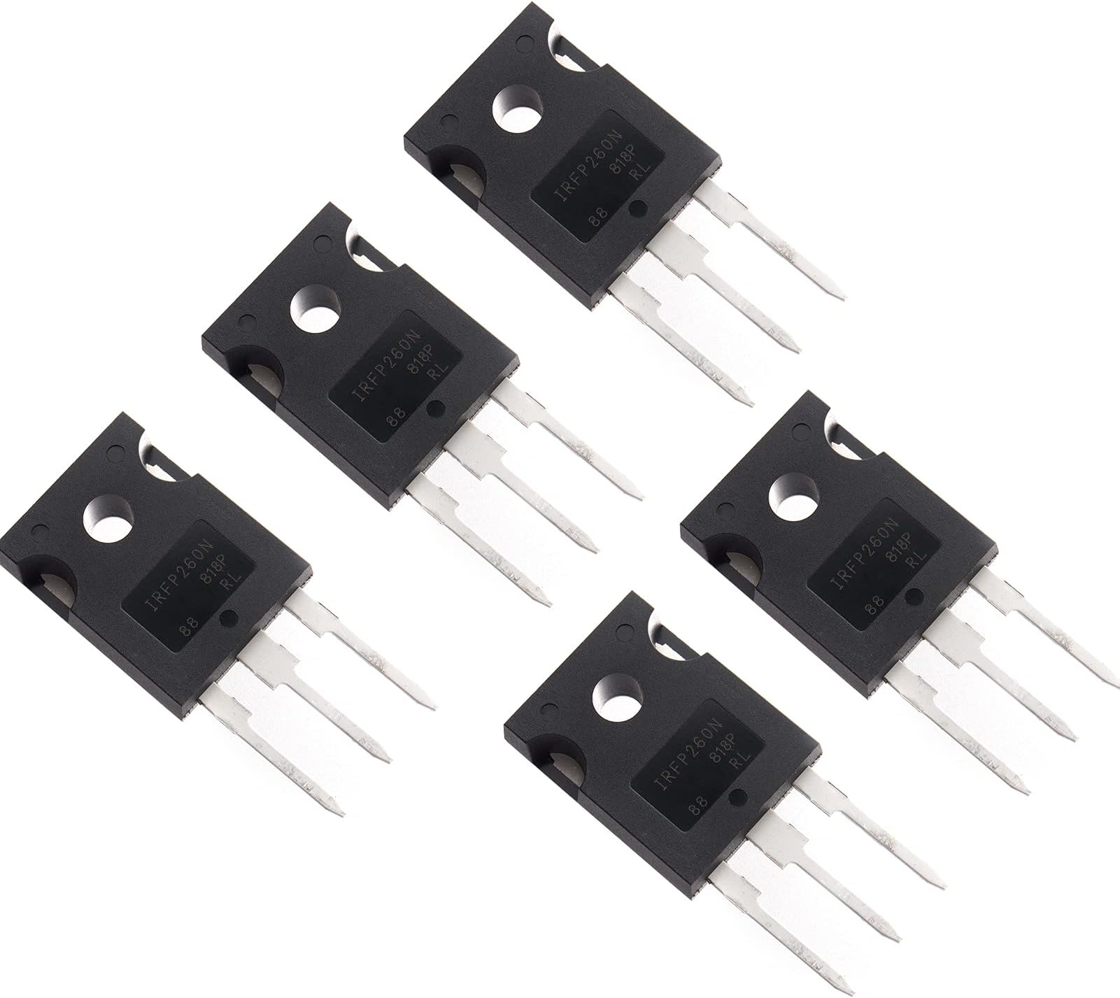 5pcs IRFP260NPBF IRFP260N IRFP260 N Channel MOSFET Transistor, 50 A, 200 V,3-PIN