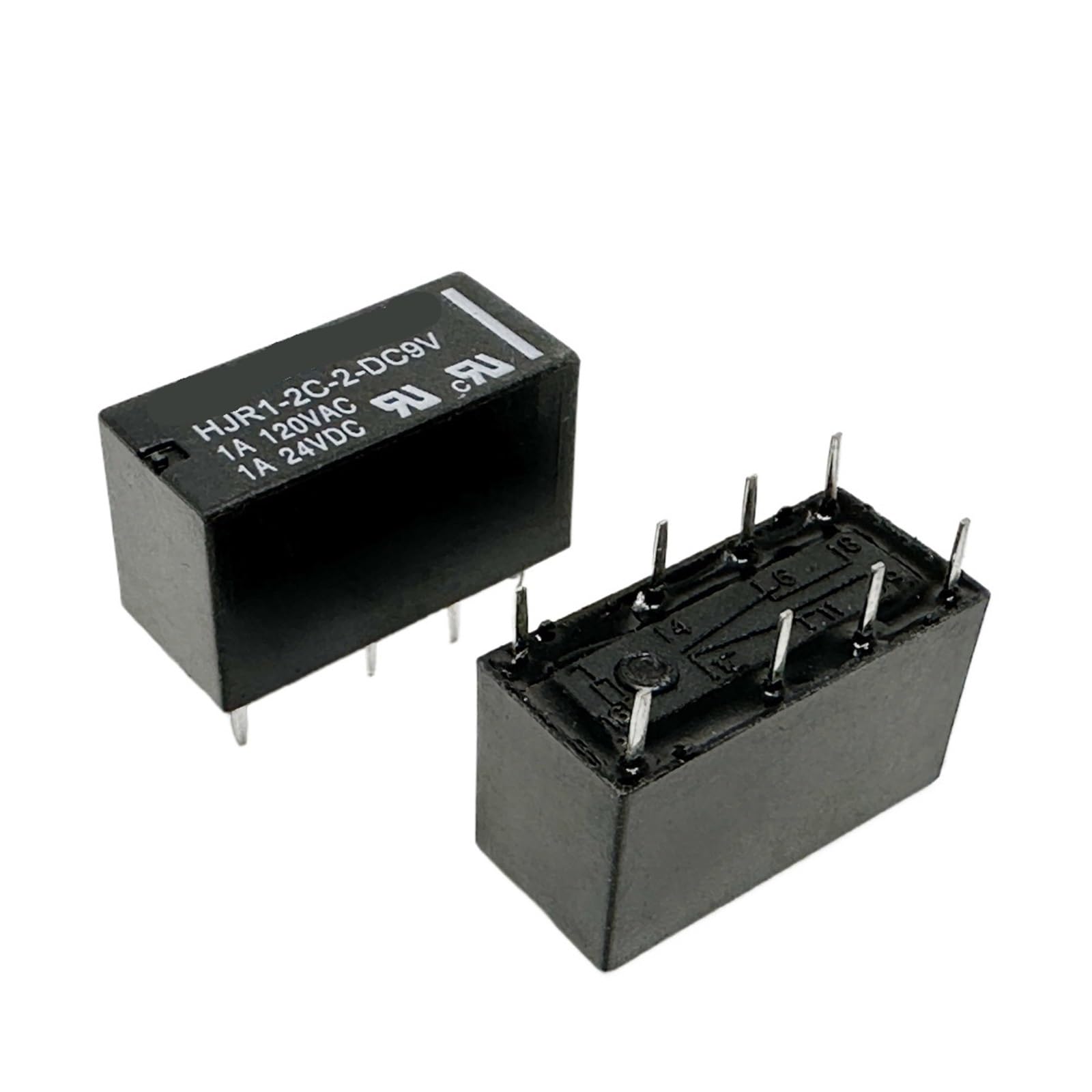 YZWRWRMKTB 1pc HJR1-2C-2-DC9V (4078-5V) Relay 8pins